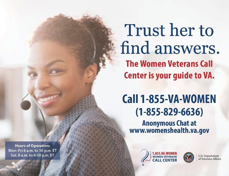 Women Veterans Call Center Campaign Add